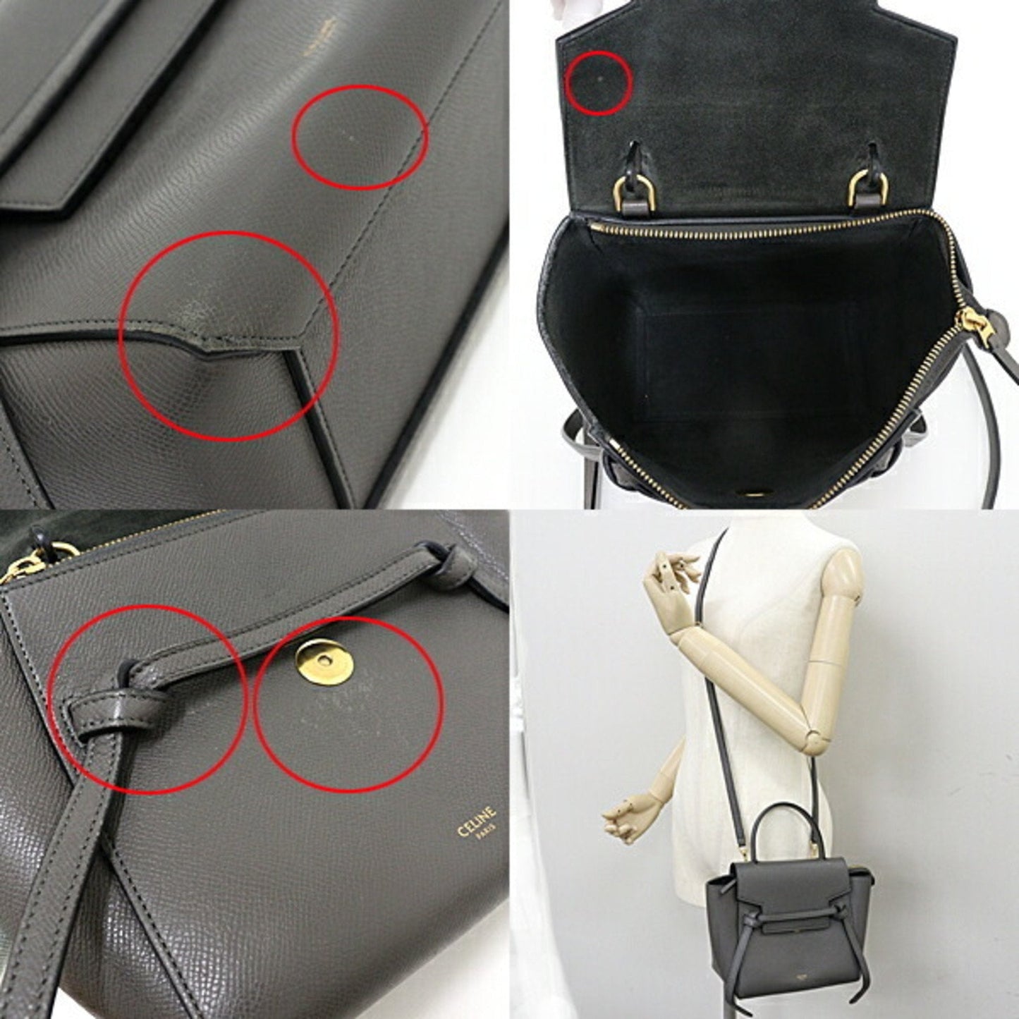 CELINE Belt Handbag