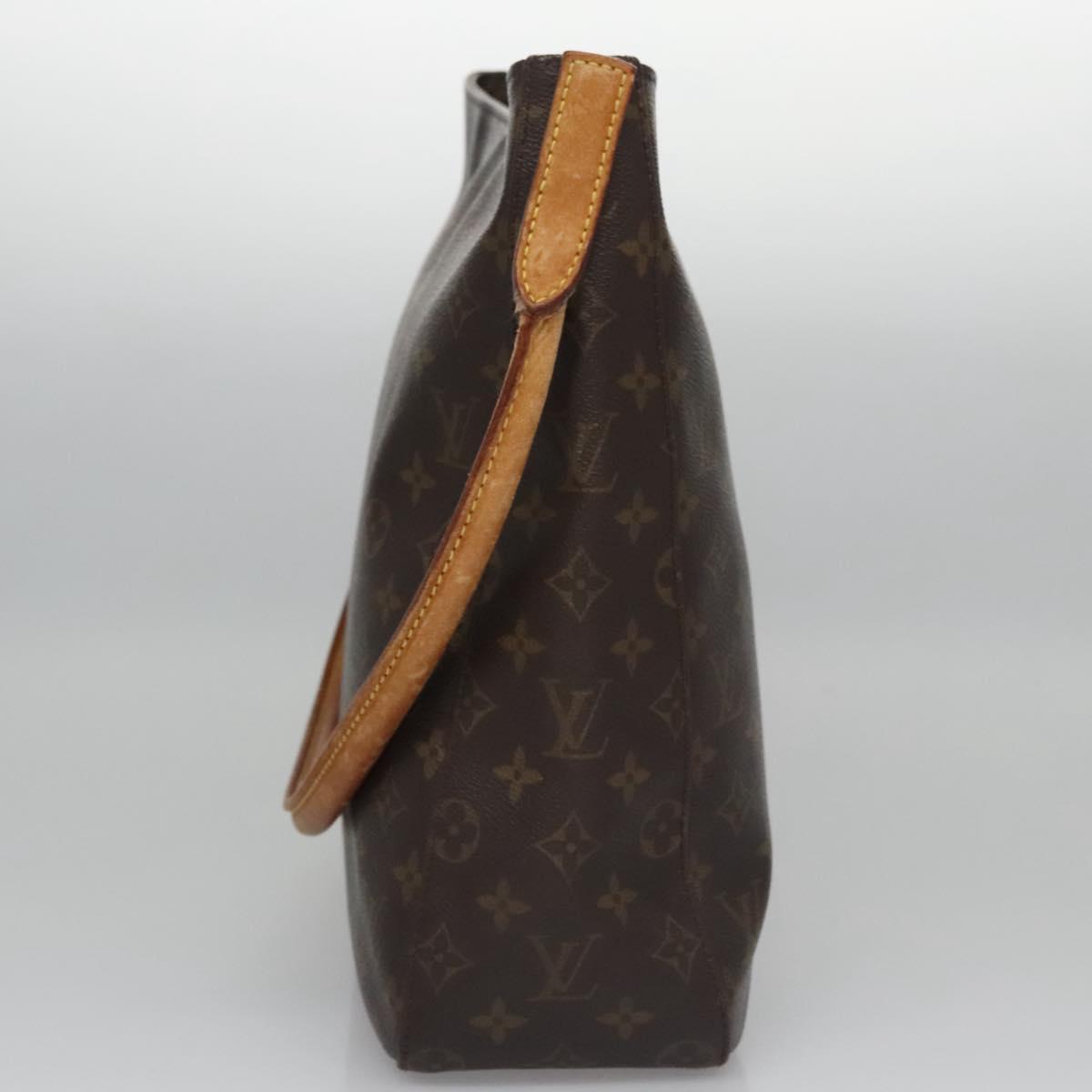 LOUIS VUITTON Monogram Looping GM Shoulder Bag M51145 LV 115300