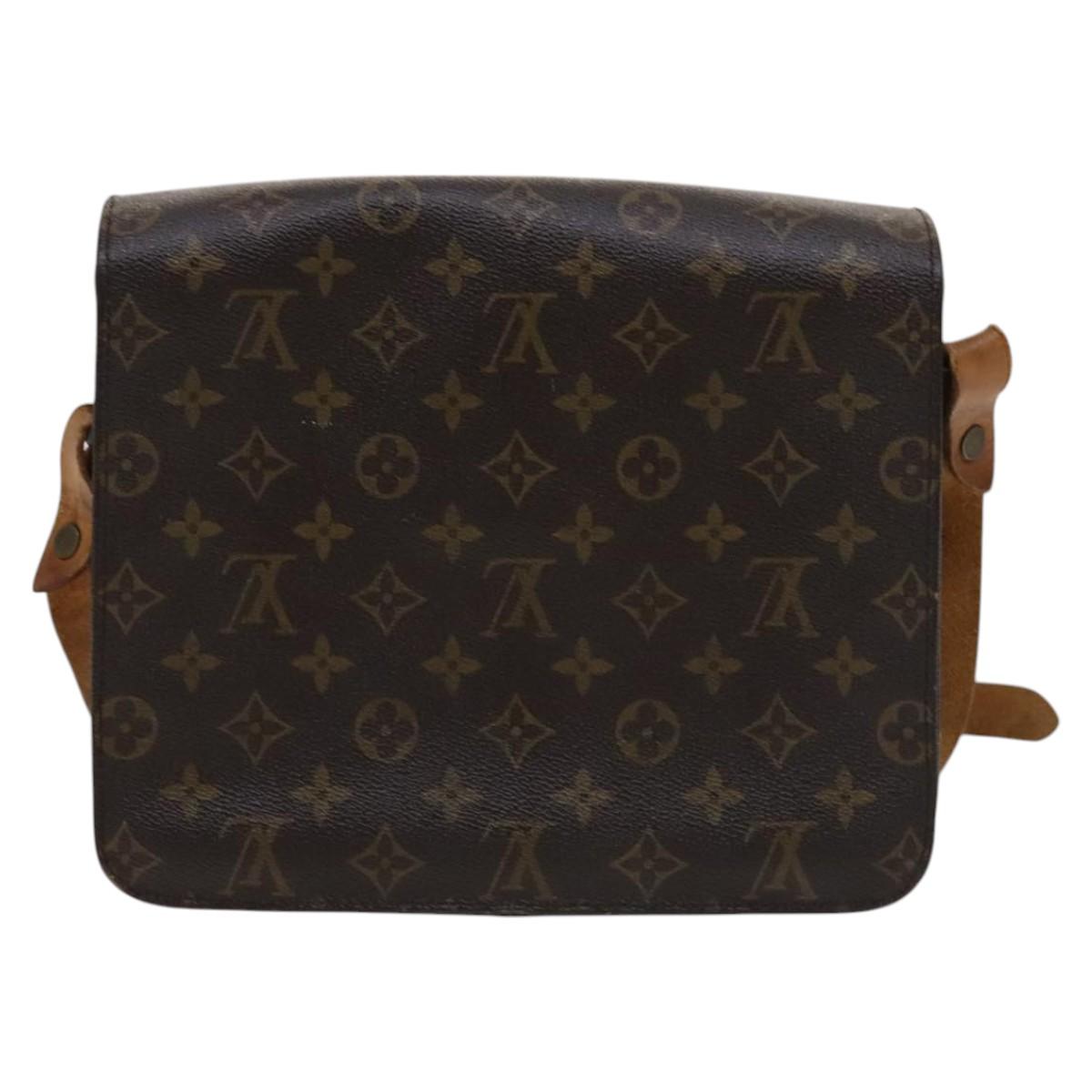 LOUIS VUITTON Monogram Cartouchiere GM Shoulder Bag M51252 LV 115326