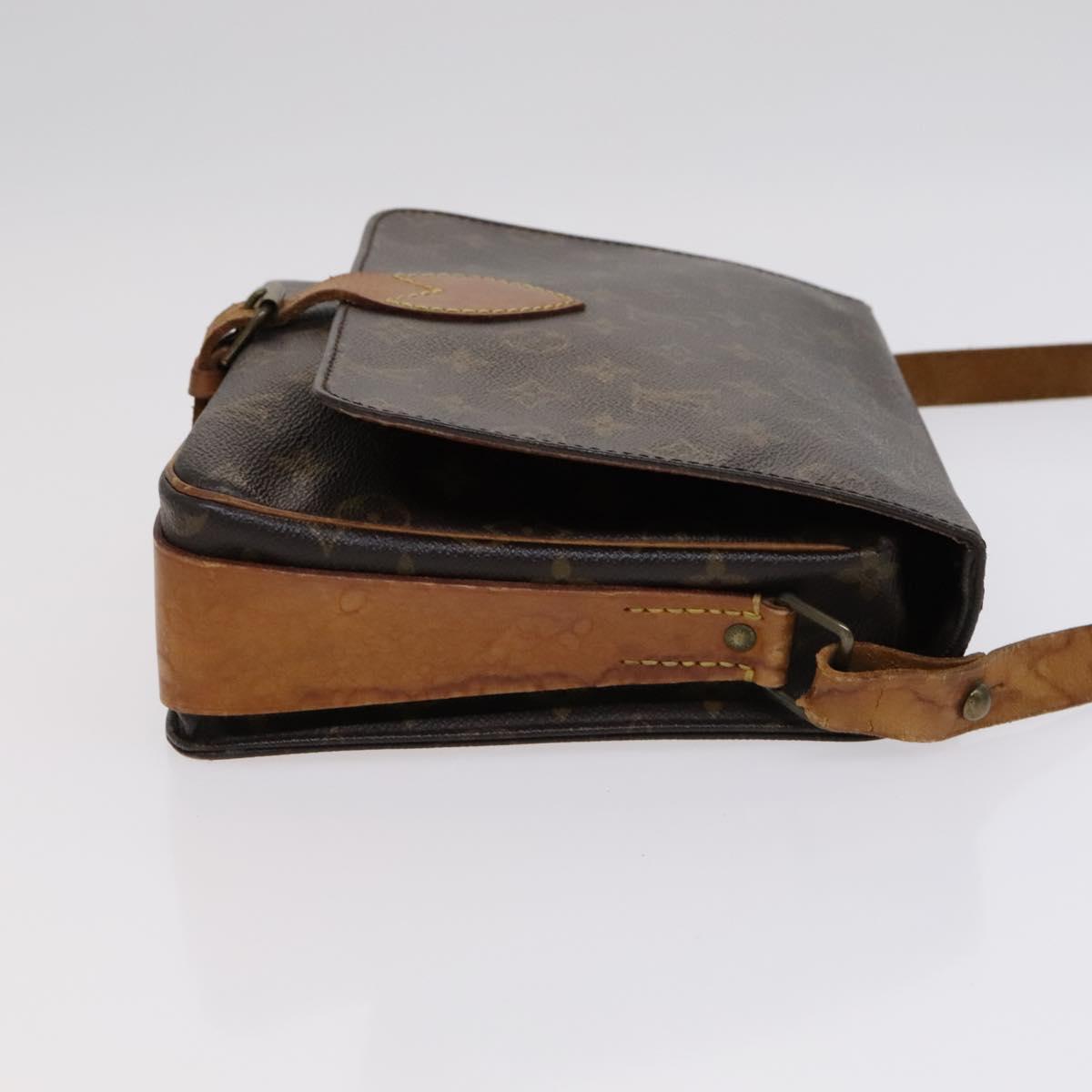 LOUIS VUITTON Monogram Cartouchiere GM Shoulder Bag M51252 LV 115326