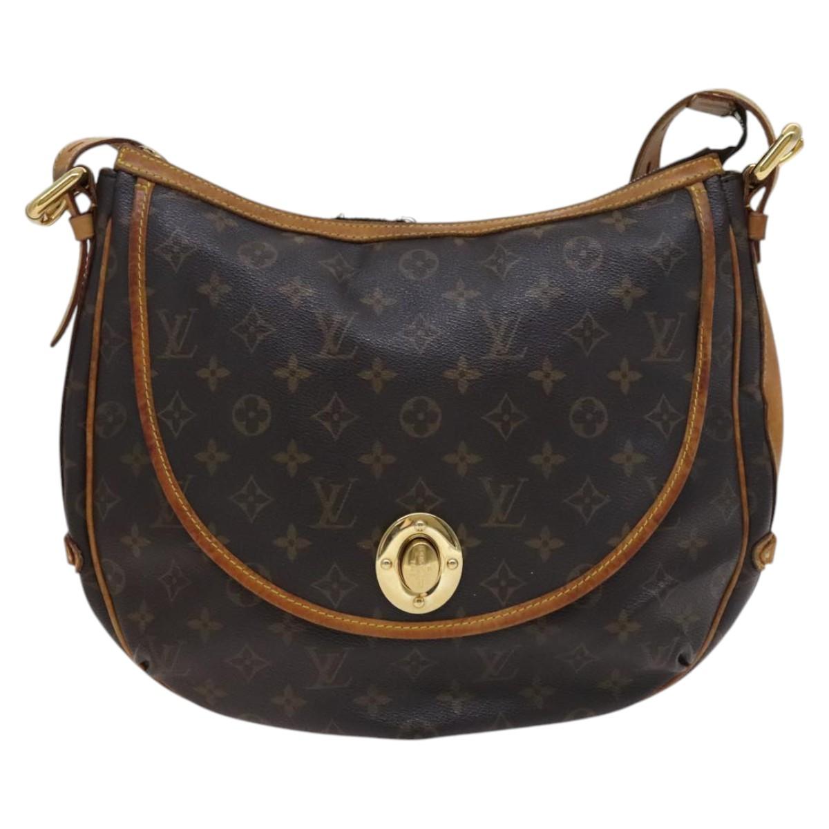 LOUIS VUITTON Monogram Tolum GM Shoulder Bag M40075 LV 115353