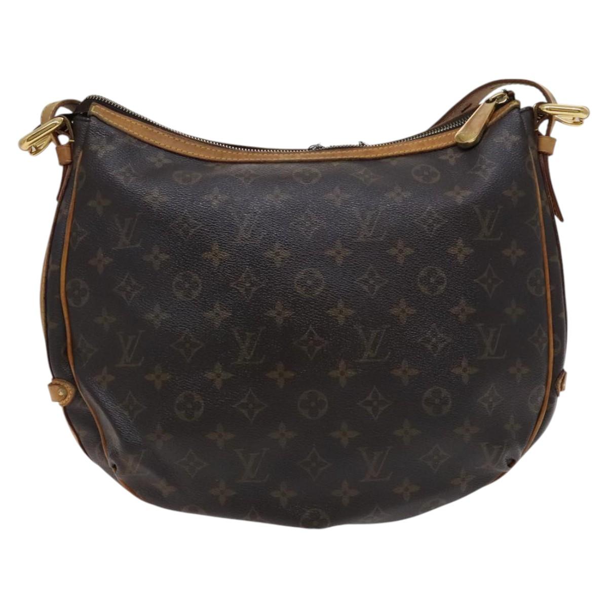 LOUIS VUITTON Monogram Tolum GM Shoulder Bag M40075 LV 115353