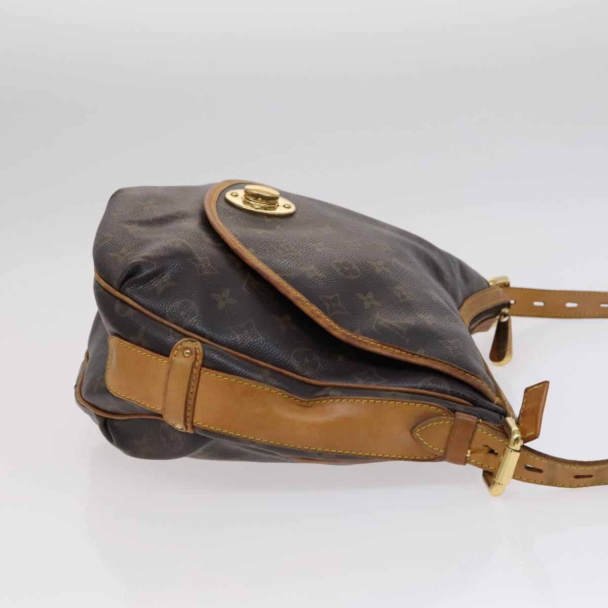 LOUIS VUITTON Monogram Tolum GM Shoulder Bag M40075 LV 115353