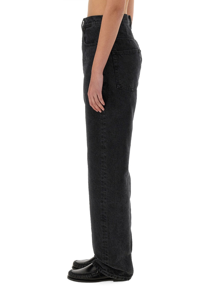 Saint Laurent Women "Carrot-Fit" Denim Jeans