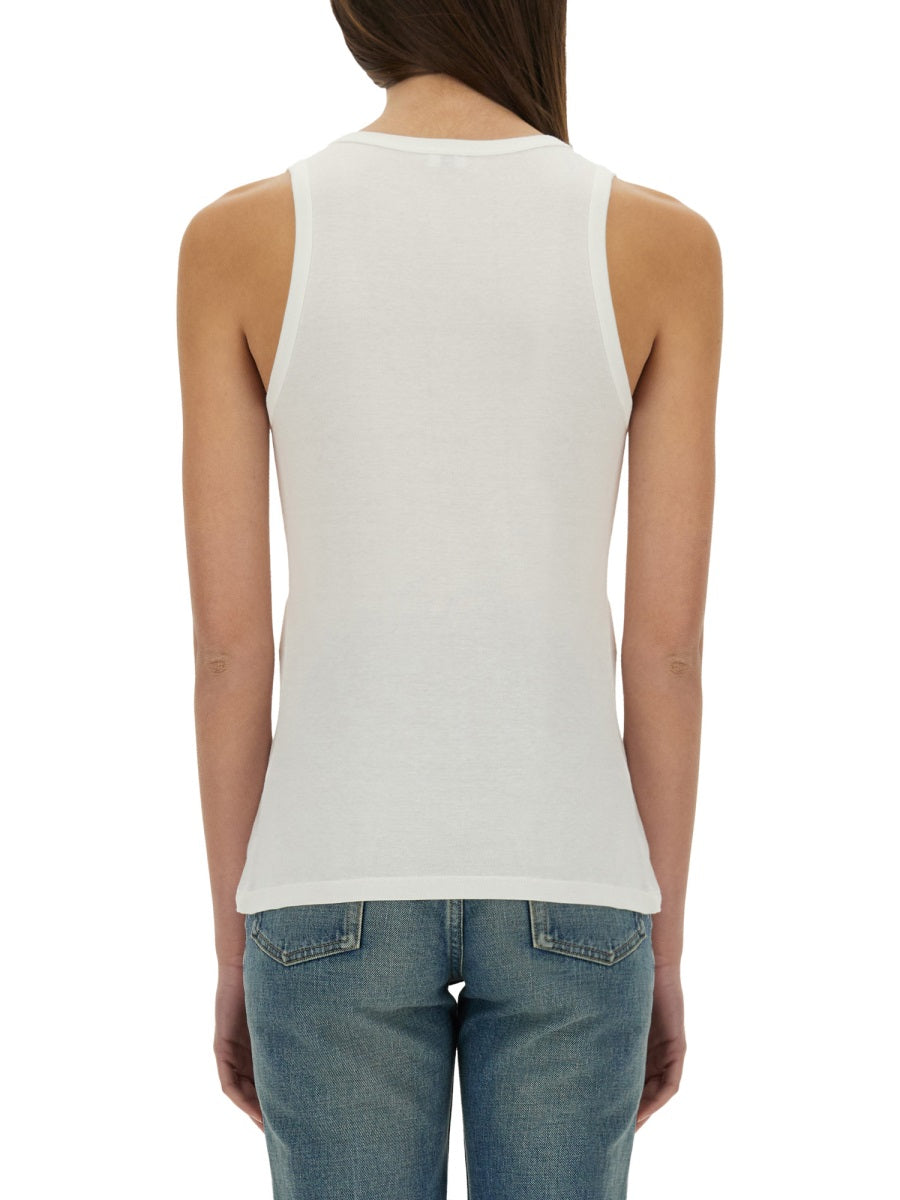 Saint Laurent Women Tank Top "Cassandras"