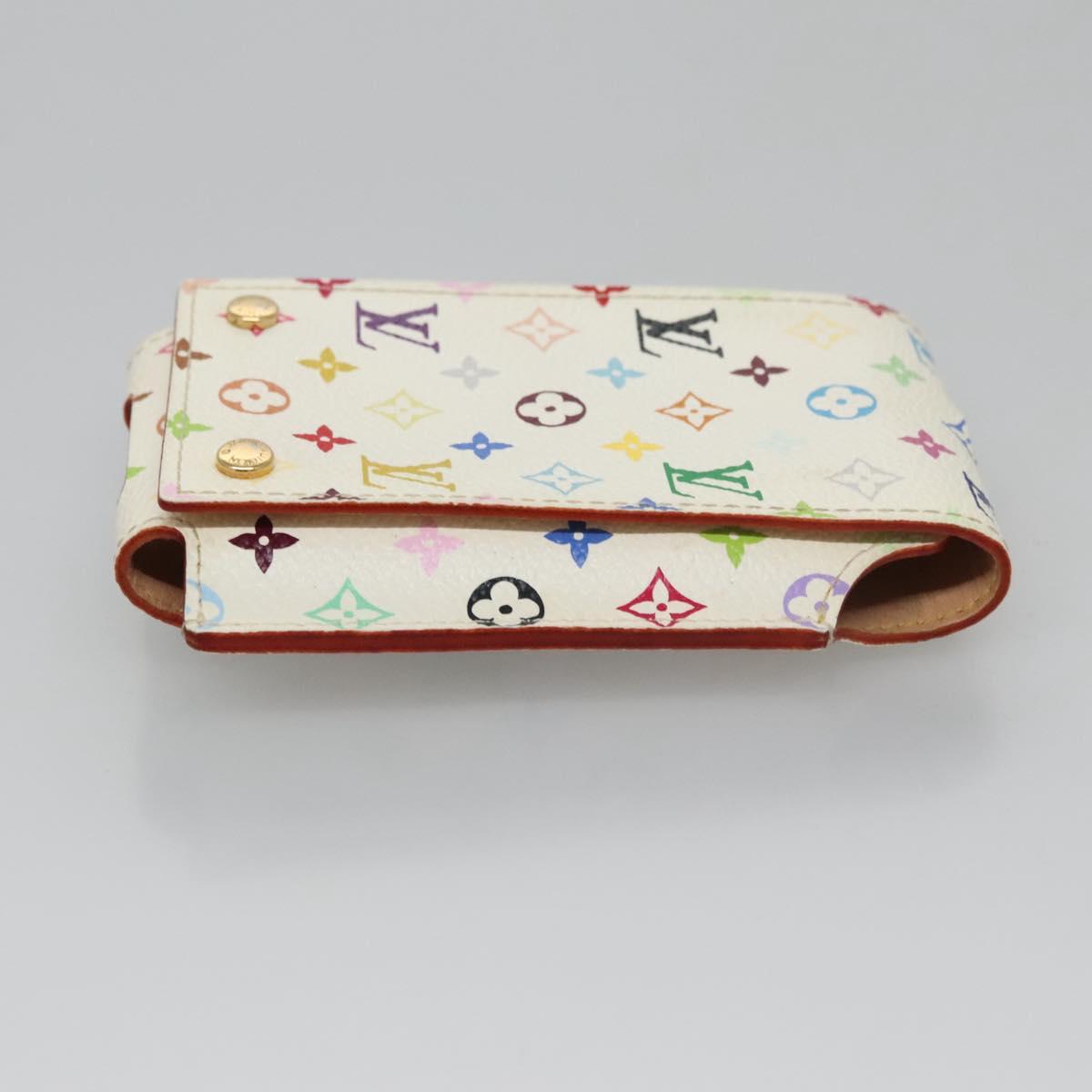 LOUIS VUITTON Monogram Multicolor iPod Nano Case White M60014 LV 115606