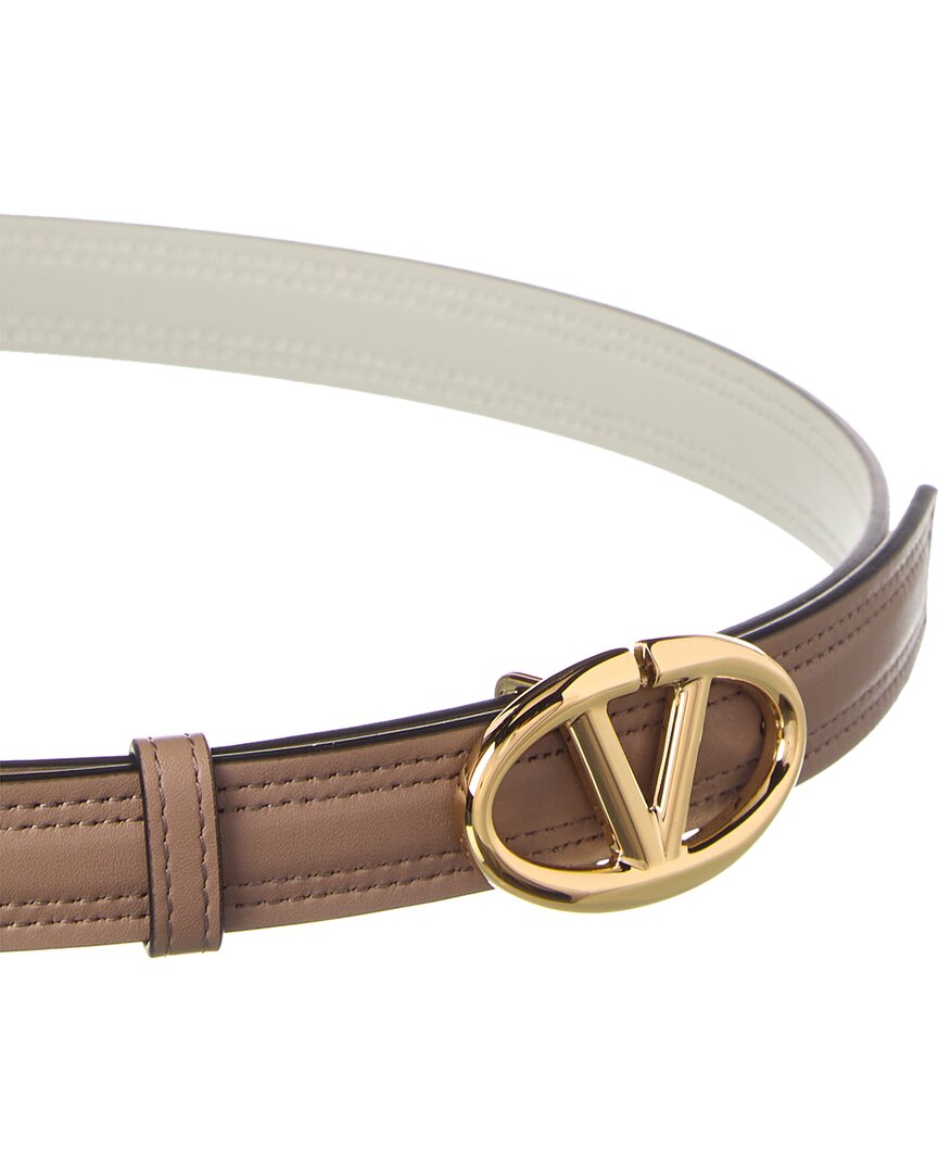 Valentino Vlogo Signature 20Mm Leather Belt