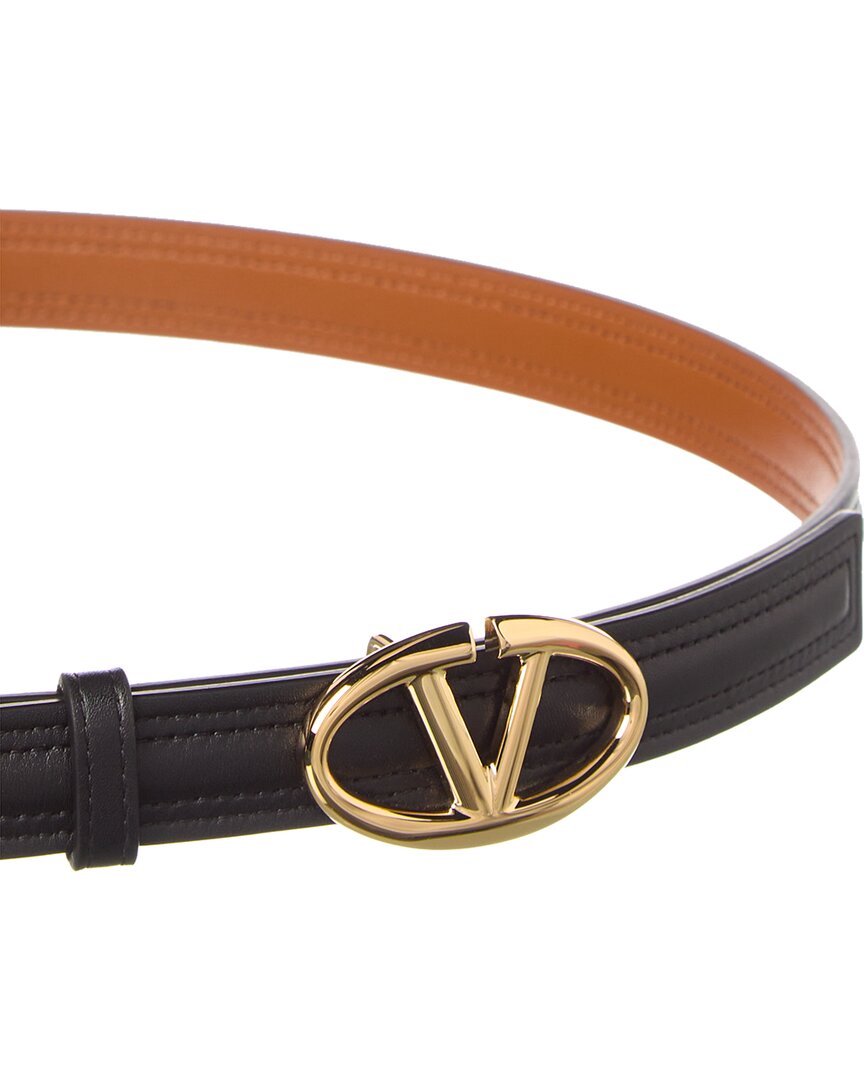 Valentino Vlogo Signature 20Mm Leather Belt