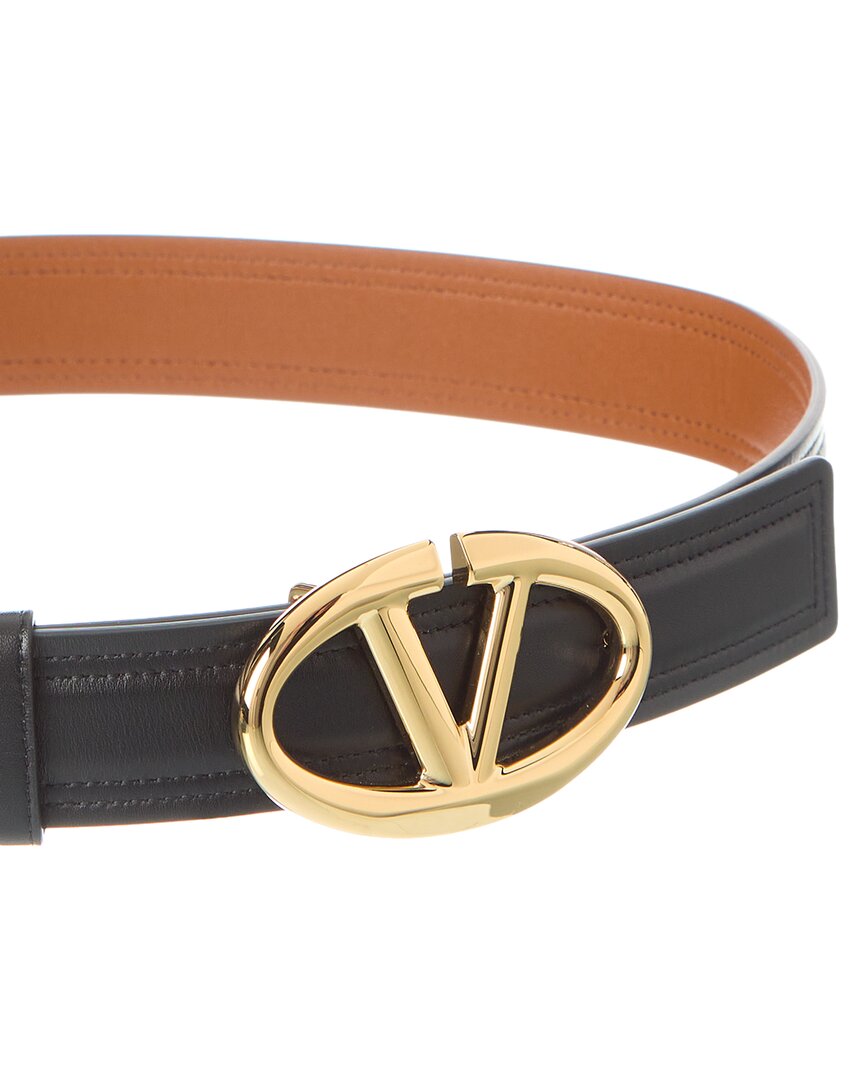 Valentino Vlogo Moon 30Mm Leather Belt