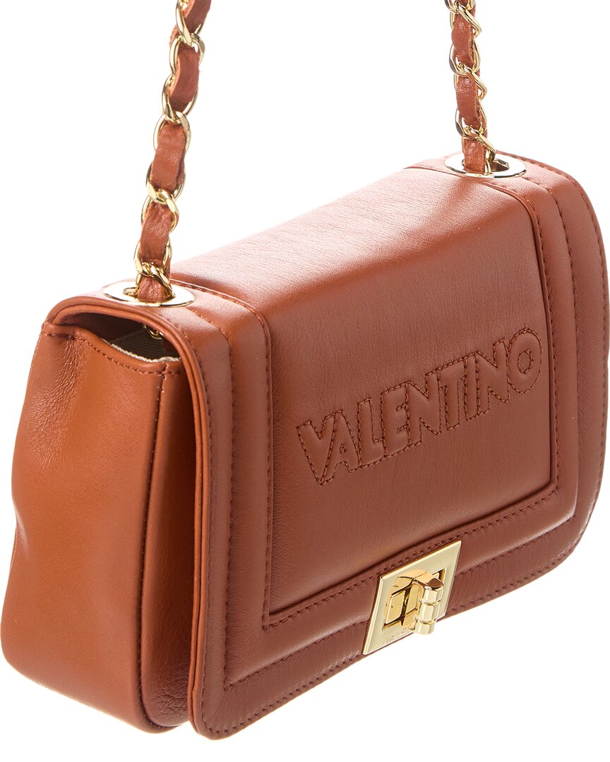 Valentino By Mario Valentino Beatriz Embossed Leather Shoulder Bag