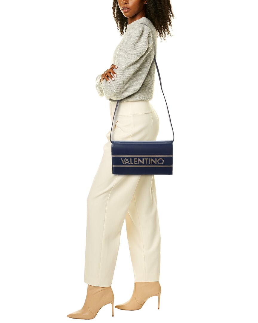 Valentino By Mario Valentino Lena Lavoro Leather Shoulder Bag