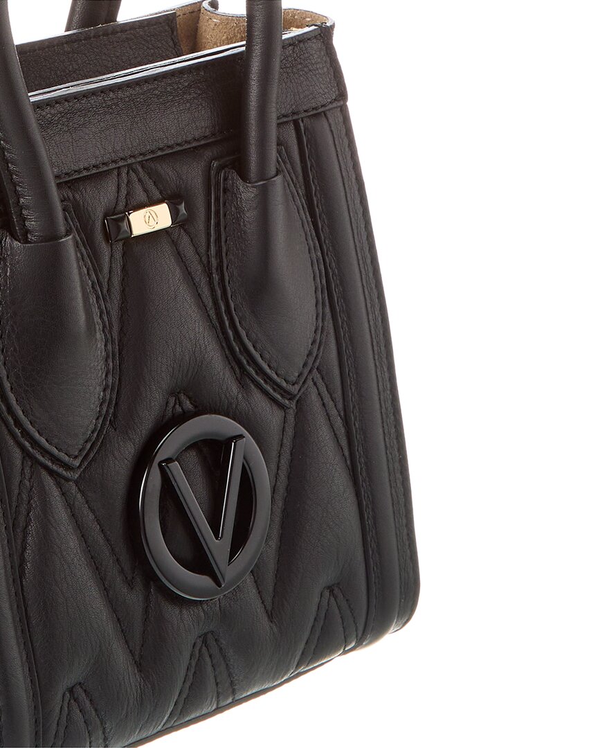 Valentino By Mario Valentino Eva Diamond Leather Tote