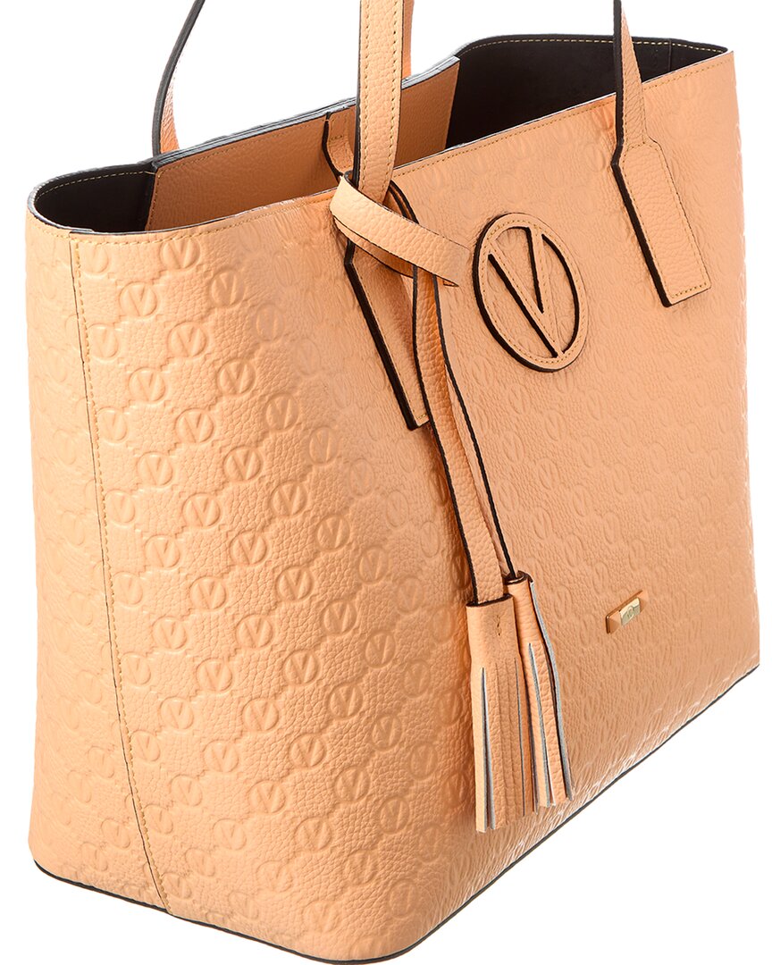 Valentino By Mario Valentino Soho Medallion Leather Tote