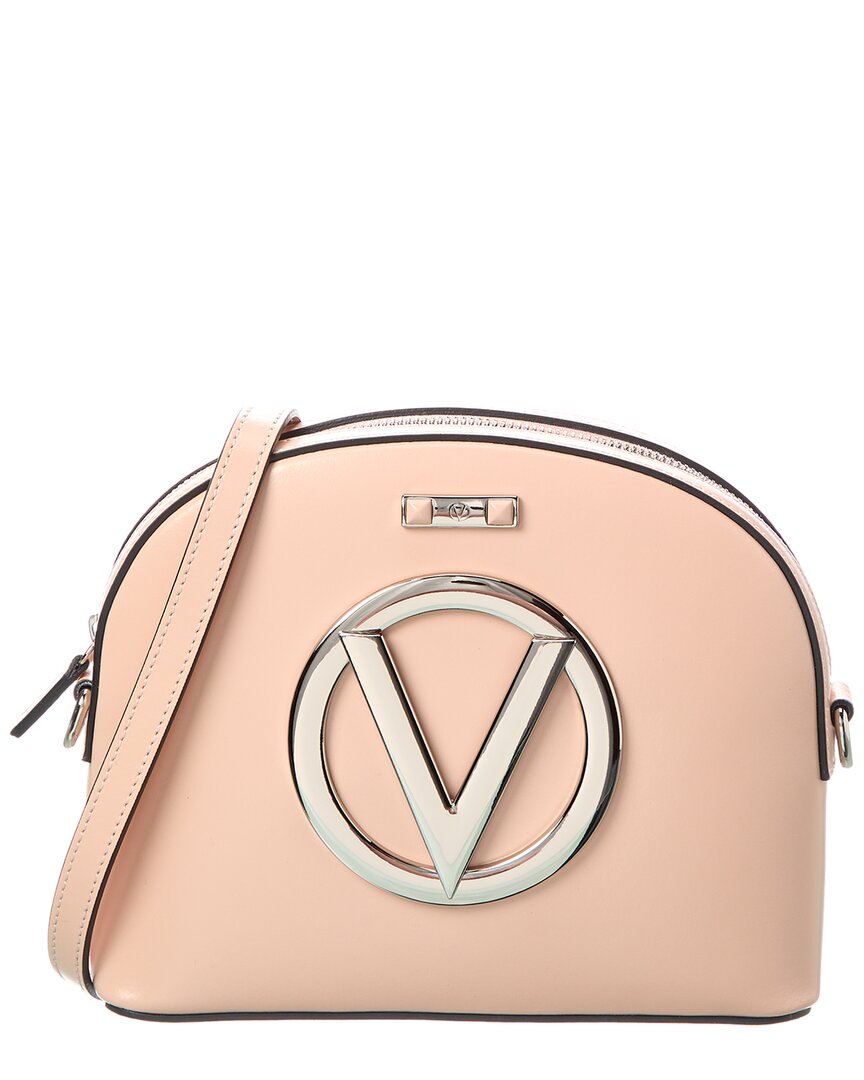 Valentino By Mario Valentino Diana Forever Leather Crossbody ONE SIZE Pink