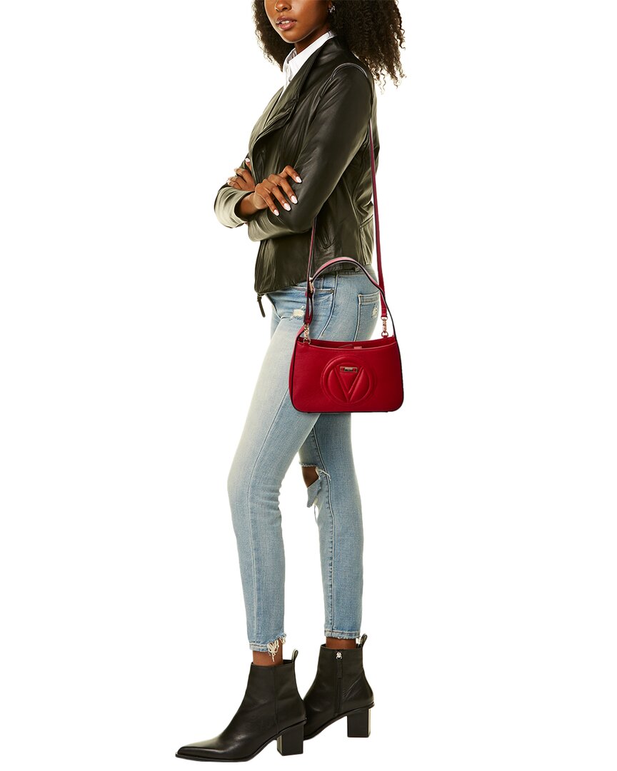 Valentino By Mario Valentino Kai Signature Leather Crossbody