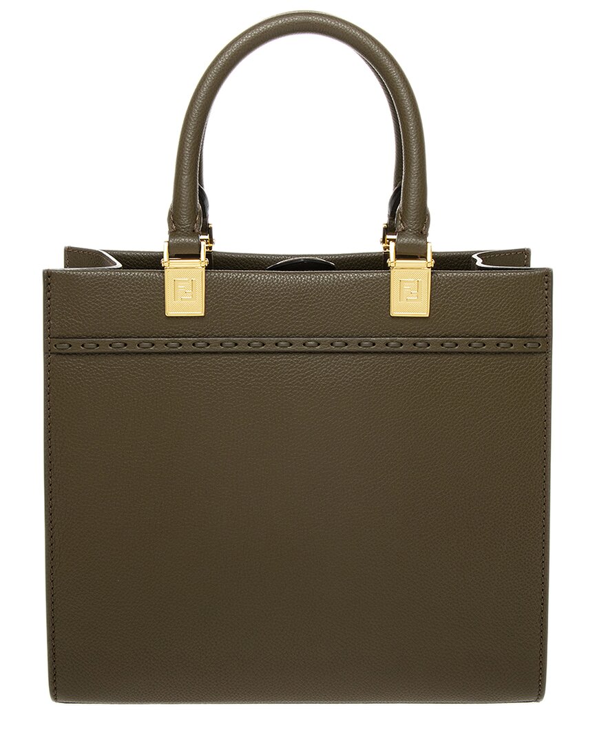 Fendi Sunshine Small Leather Tote