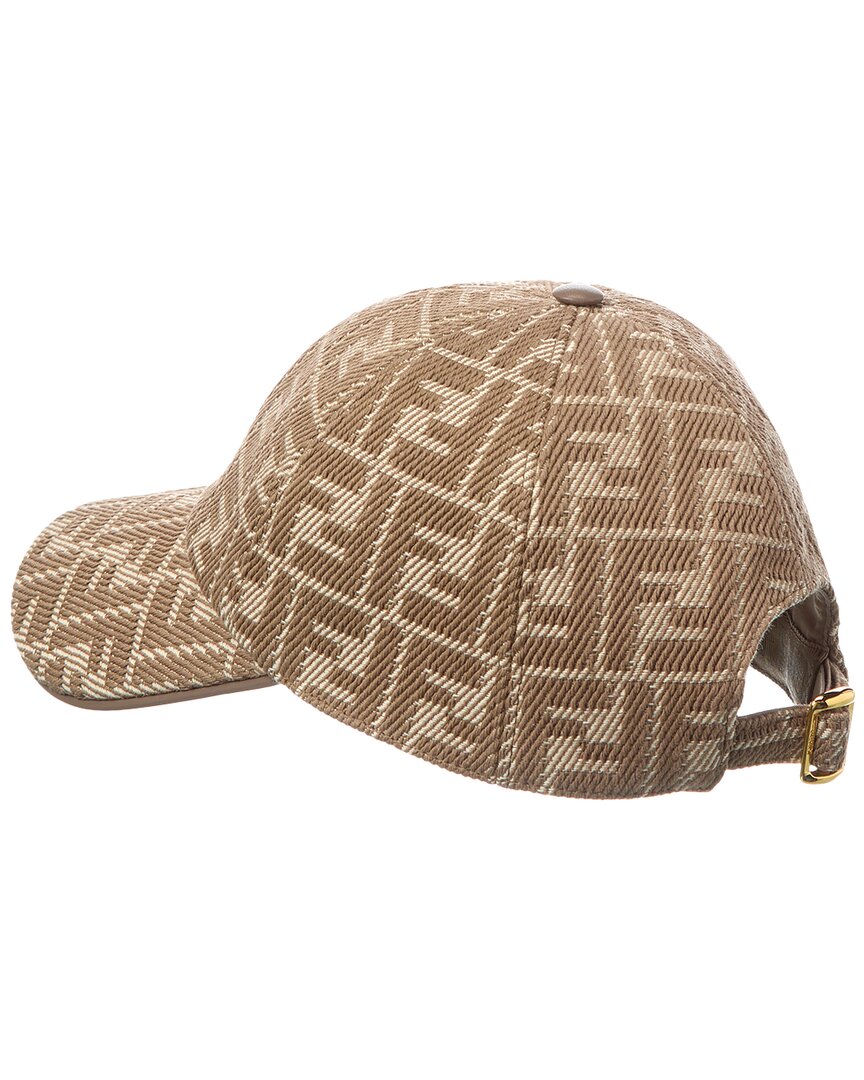Fendi Ff Logo Baseball Cap