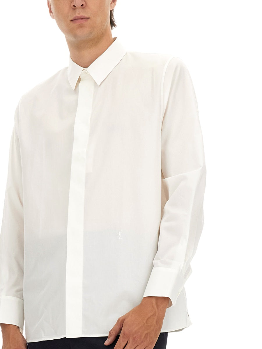 Saint Laurent Men Cotton Shirt