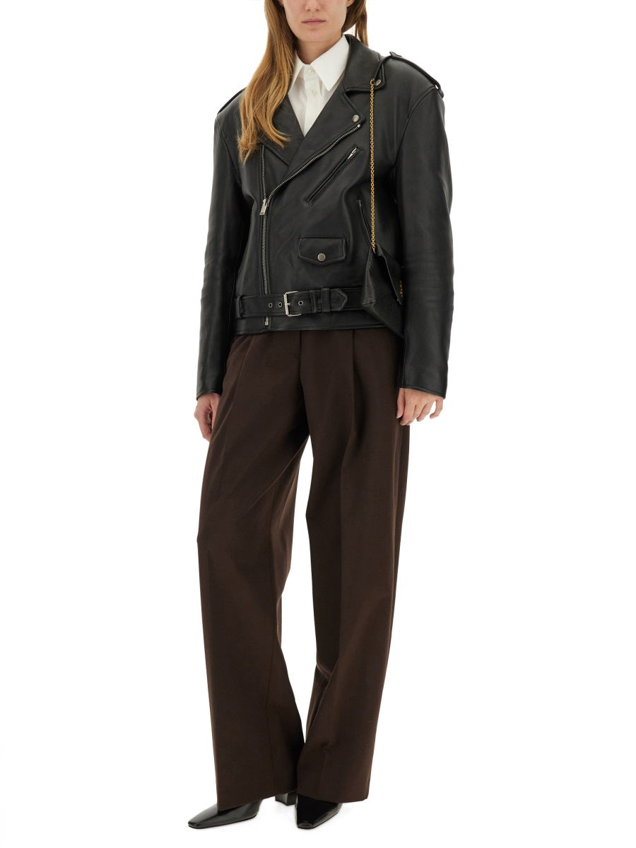 Saint Laurent Women Leather Jacket