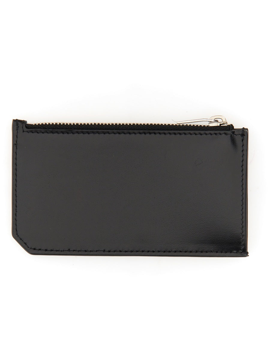 Saint Laurent Men Leather Card Holder