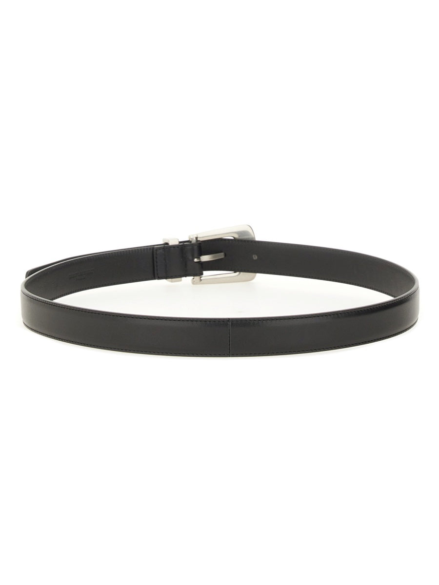 Saint Laurent Men "Folk" Belt