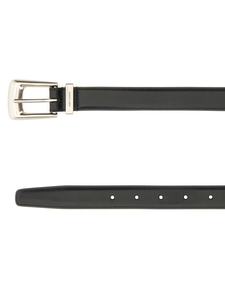 Saint Laurent Men "Folk" Belt