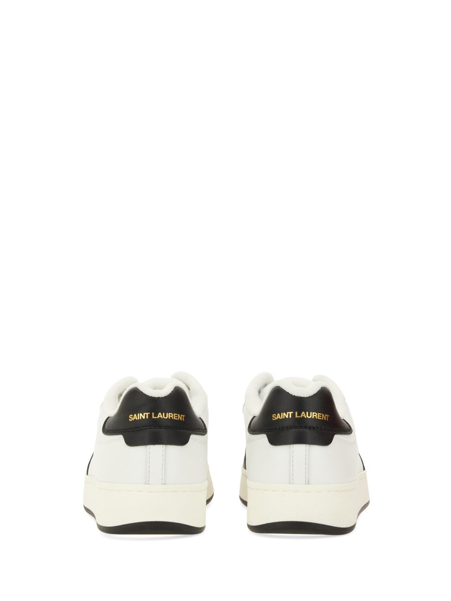 Saint Laurent Men Smooth Leather "Sl/61" Sneaker