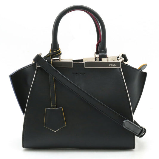 Fendi Leather Petit 2WAY Handbag 8BH333