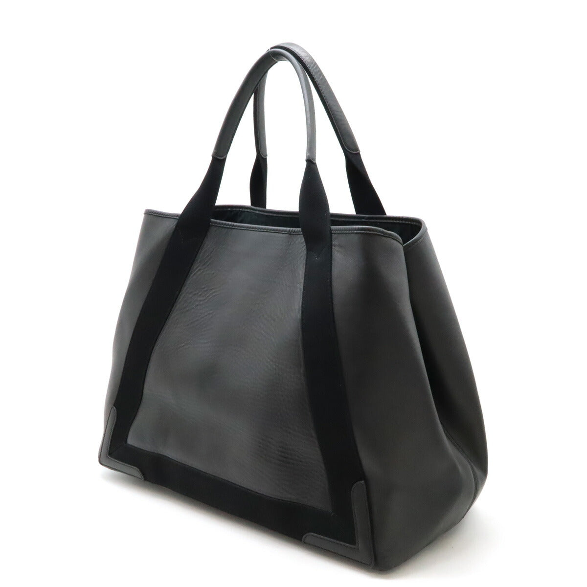 Balenciaga Leather Tote Bag Black