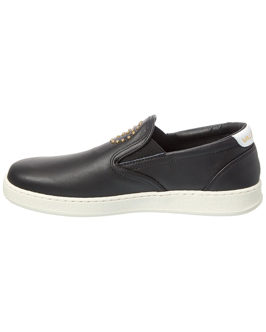 Valentino By Mario Valentino Shira Leather Slip-On Sneaker