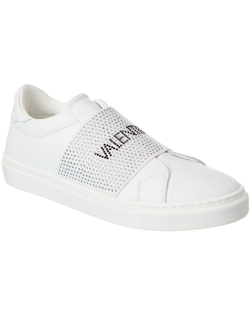 Valentino By Mario Valentino Maya Leather Sneaker White