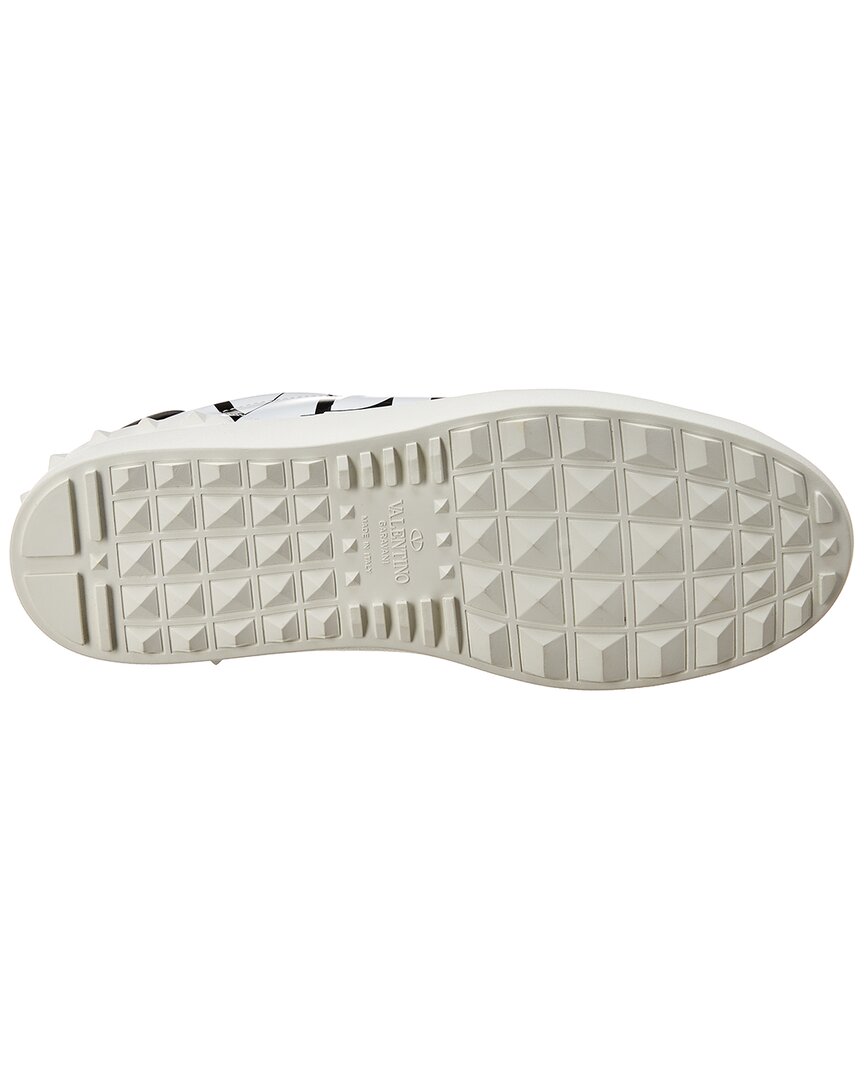 Valentino Vltn Leather Sneaker