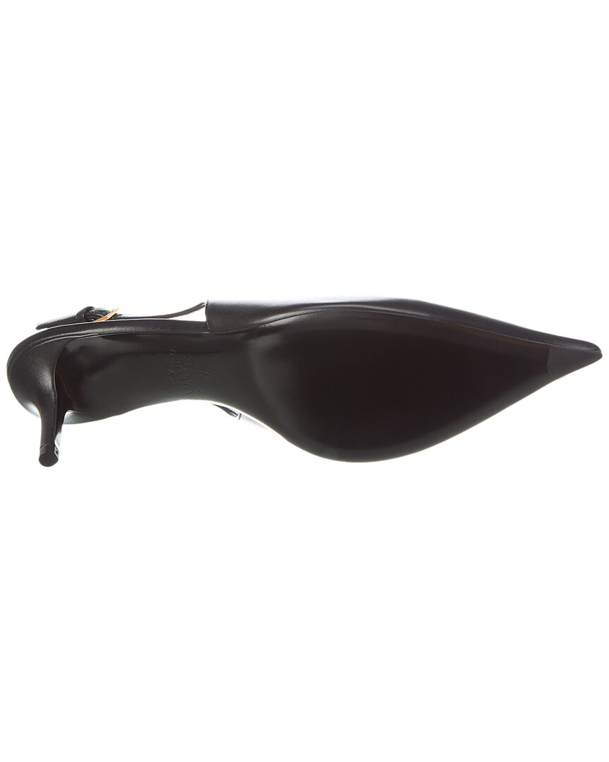 Valentino Vlogo 60 Leather Slingback Pump