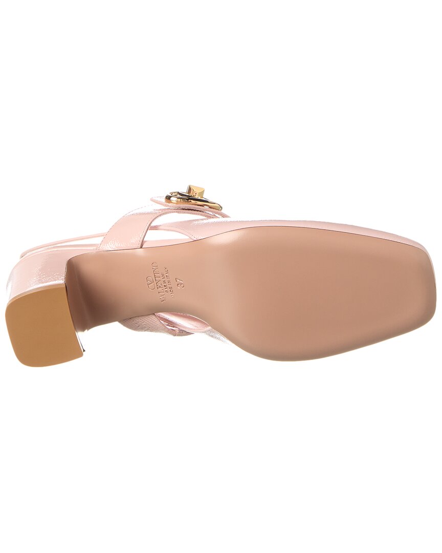 Valentino Vlogo 60 Patent Slingback Pump