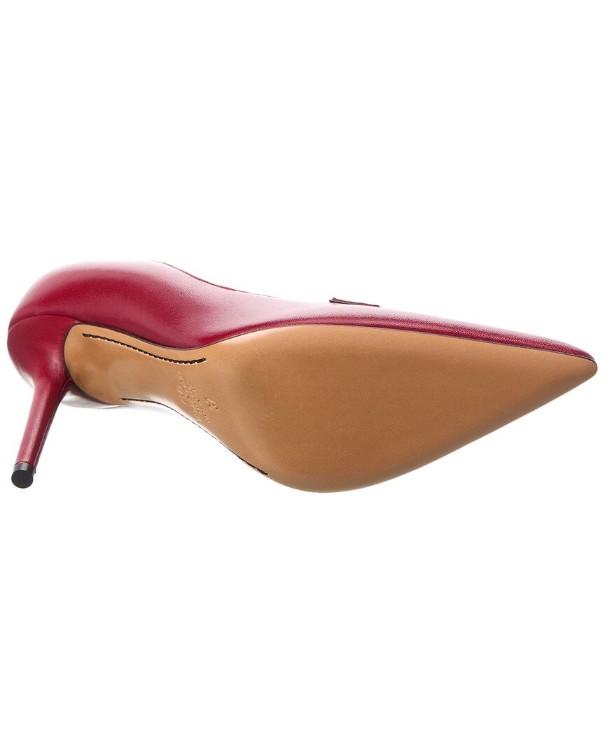 Valentino Capretto 100 Bicolor Leather Loafer Pump