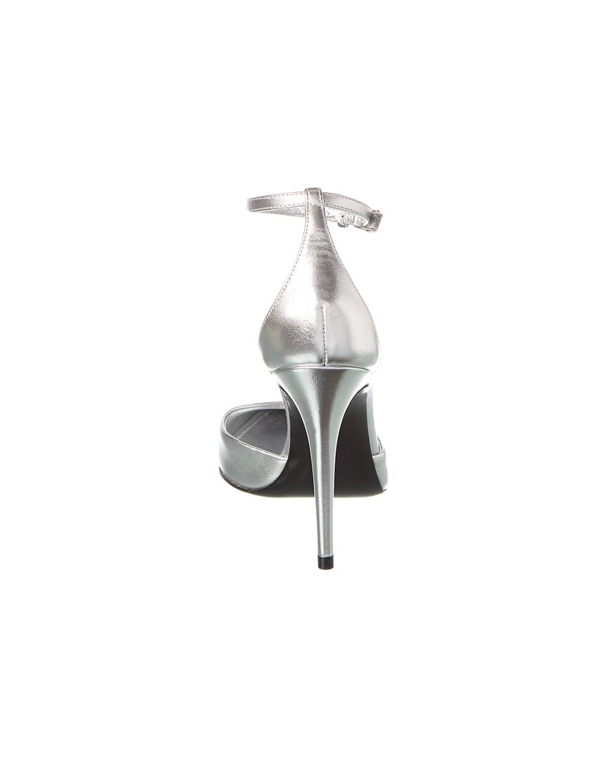 Valentino Vlogo 100 Ankle Strap Leather Pump