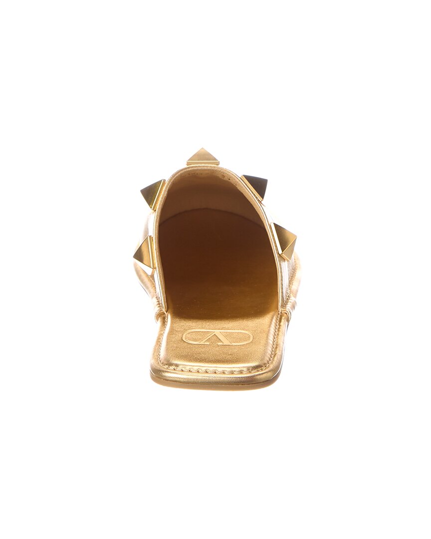 Valentino Roman Stud Leather Slipper