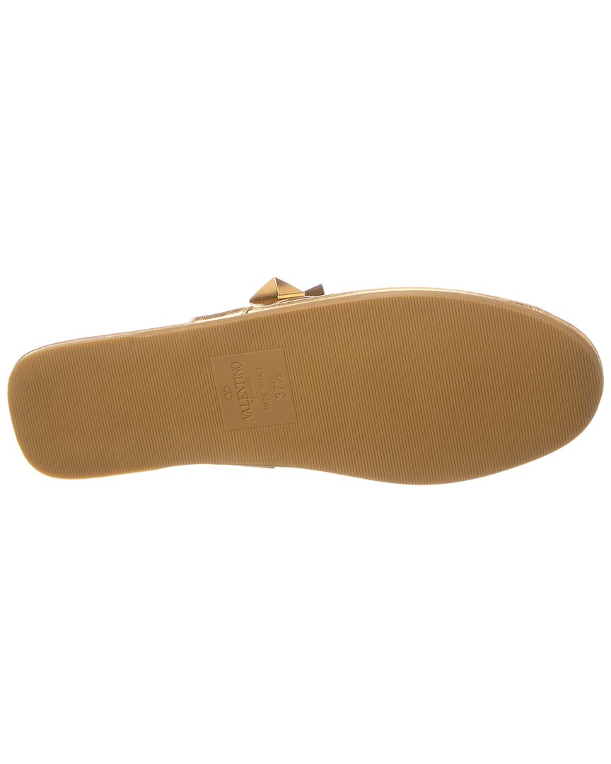 Valentino Roman Stud Leather Slipper