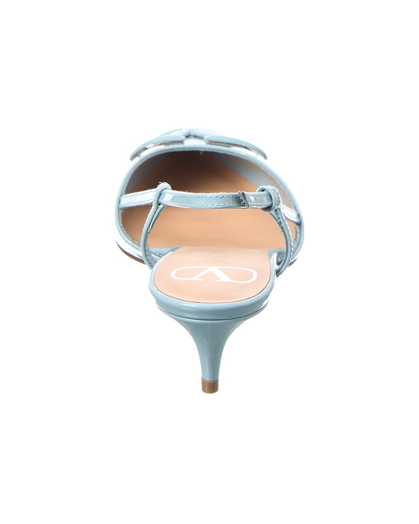 Valentino Vlogo 40 Patent Slingback Pump