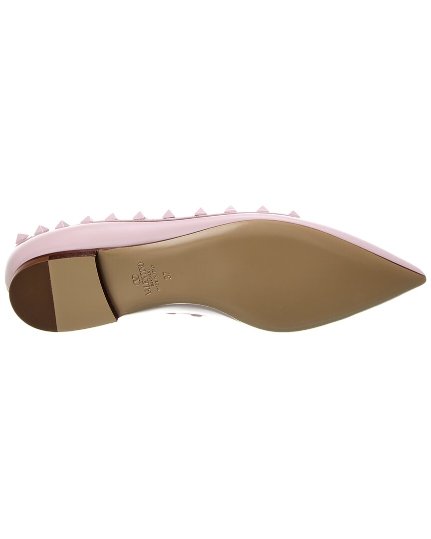 Valentino Rockstud Leather Flat