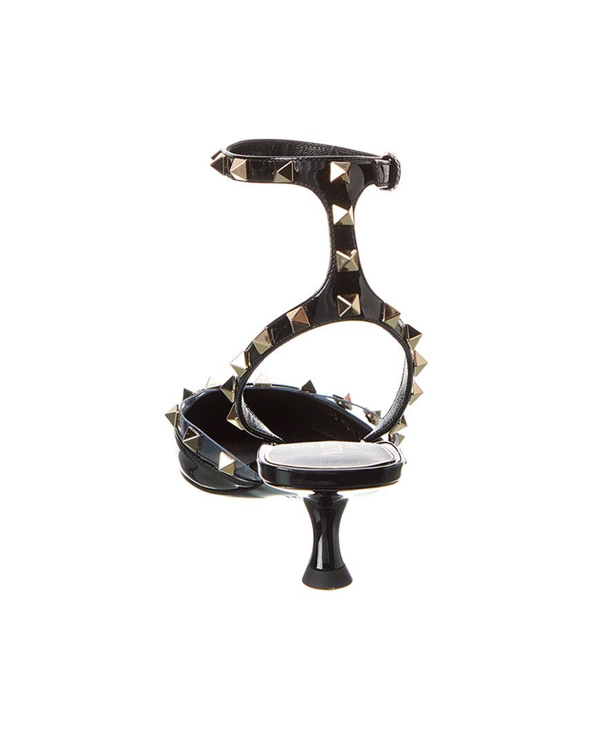 Valentino Rockstud 50 Patent & Vinyl Pump