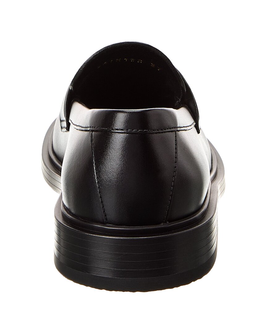 Valentino Vlogo Leather Loafer