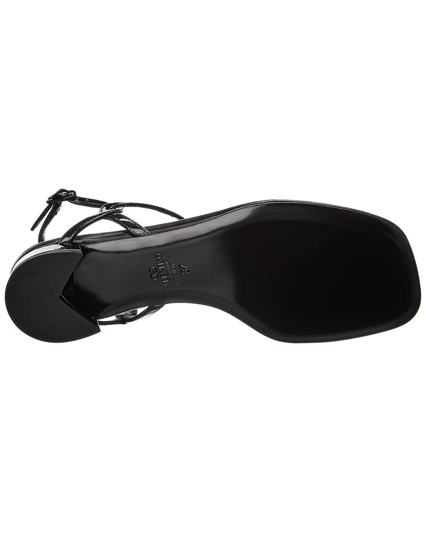 Valentino Vlogo Patent Sandal