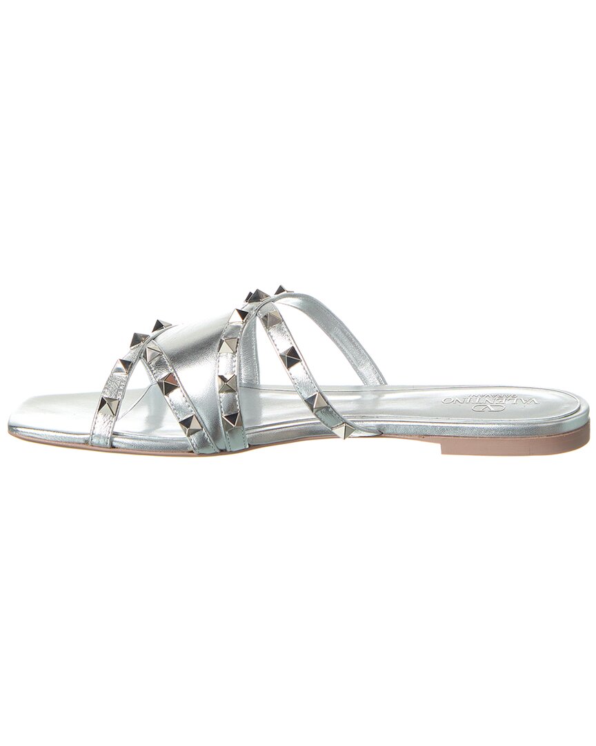 Valentino Rockstud Leather Sandal