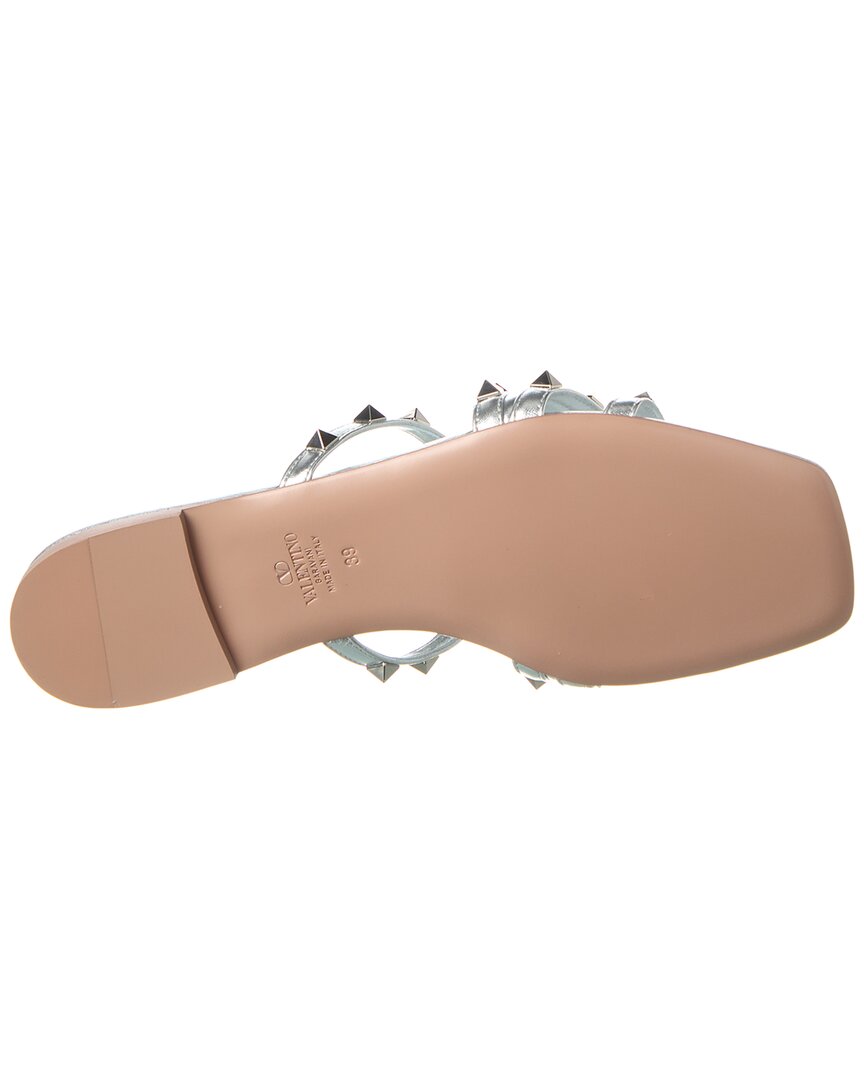 Valentino Rockstud Leather Sandal