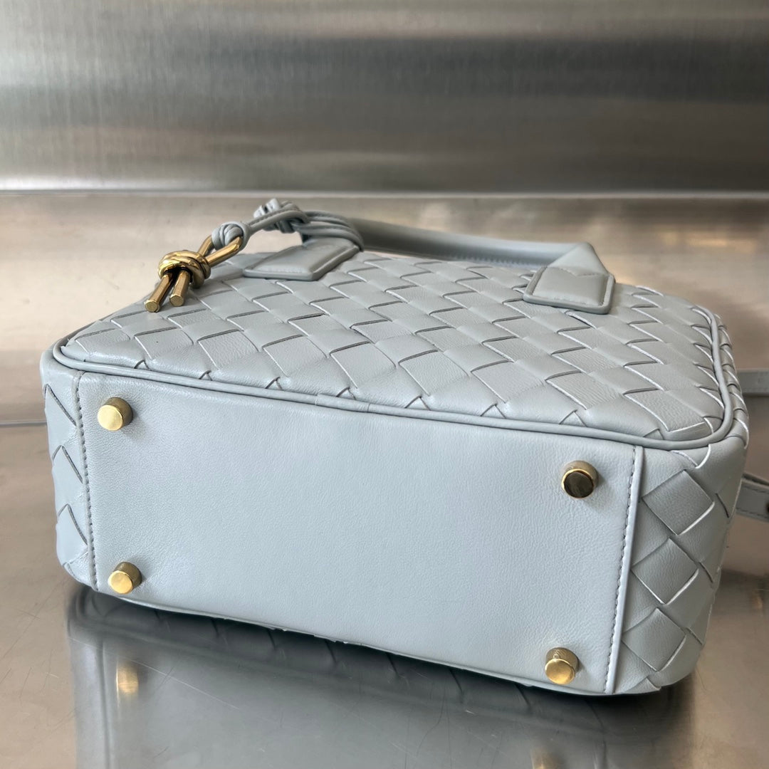 Bottega Veneta BV GETAWAY SMALL 23CM GREY LAMBSKIN