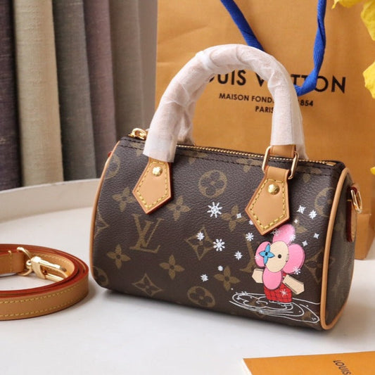 Louis Vuitton VIVIENNE 16 NANO SPEEDY CANVAS MONOGRAM