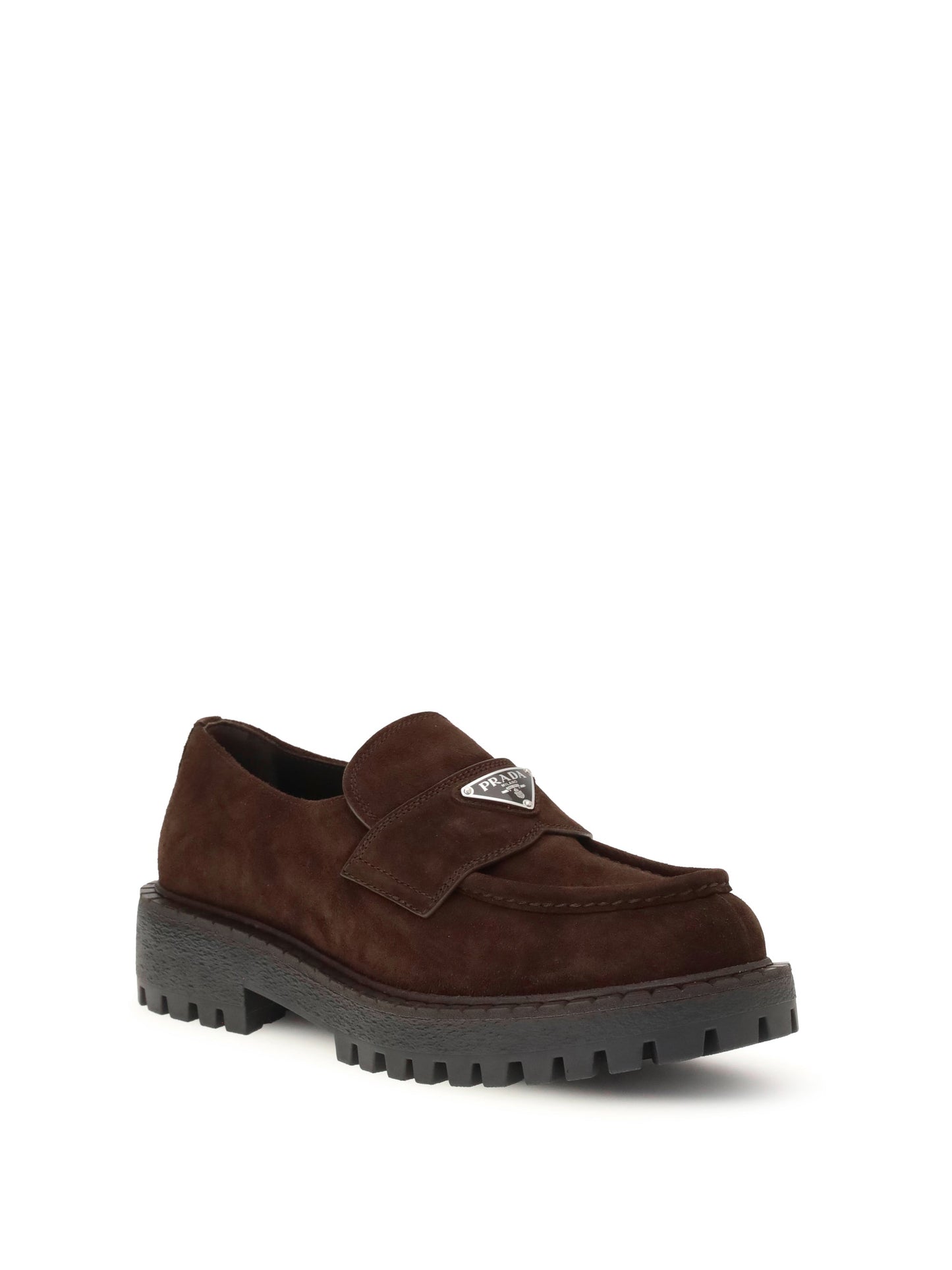 Prada Men Suede Loafers