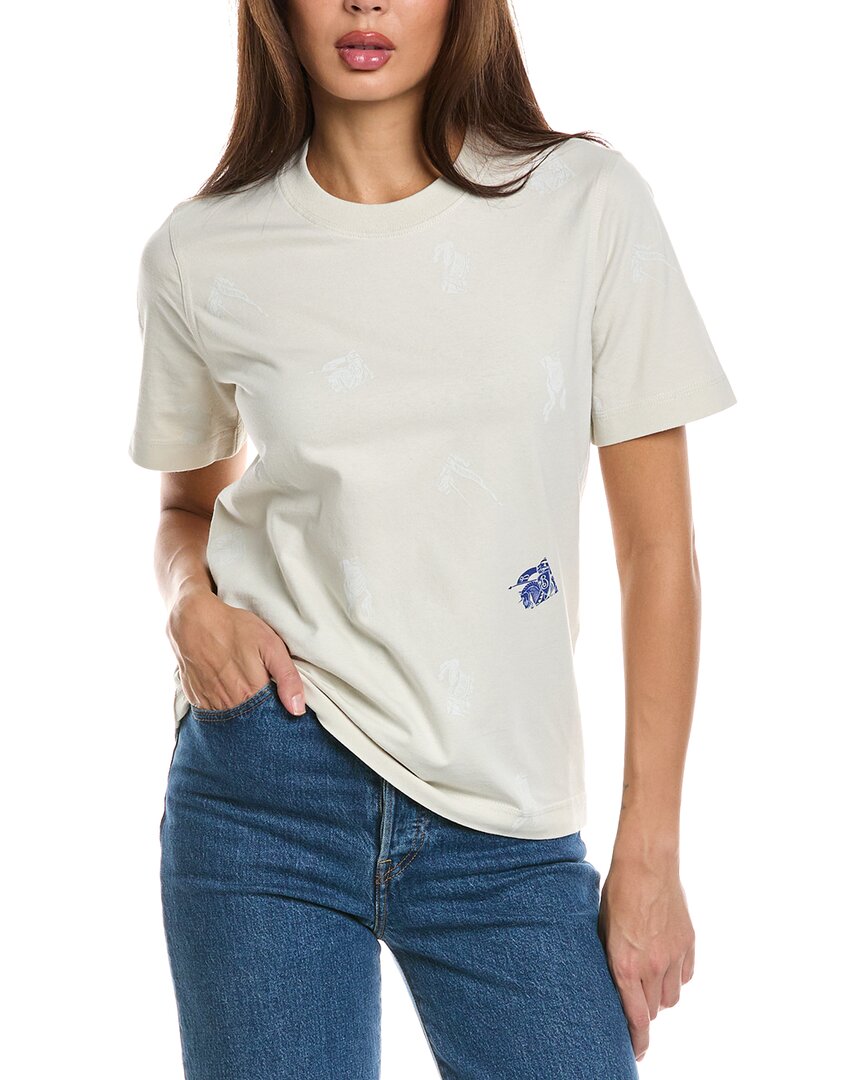 Burberry Equestrian Knight T-Shirt Beige