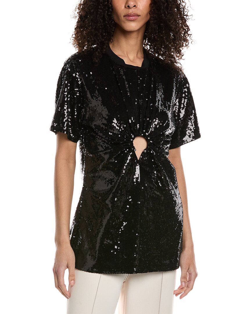 Burberry Sequin T-Shirt Black